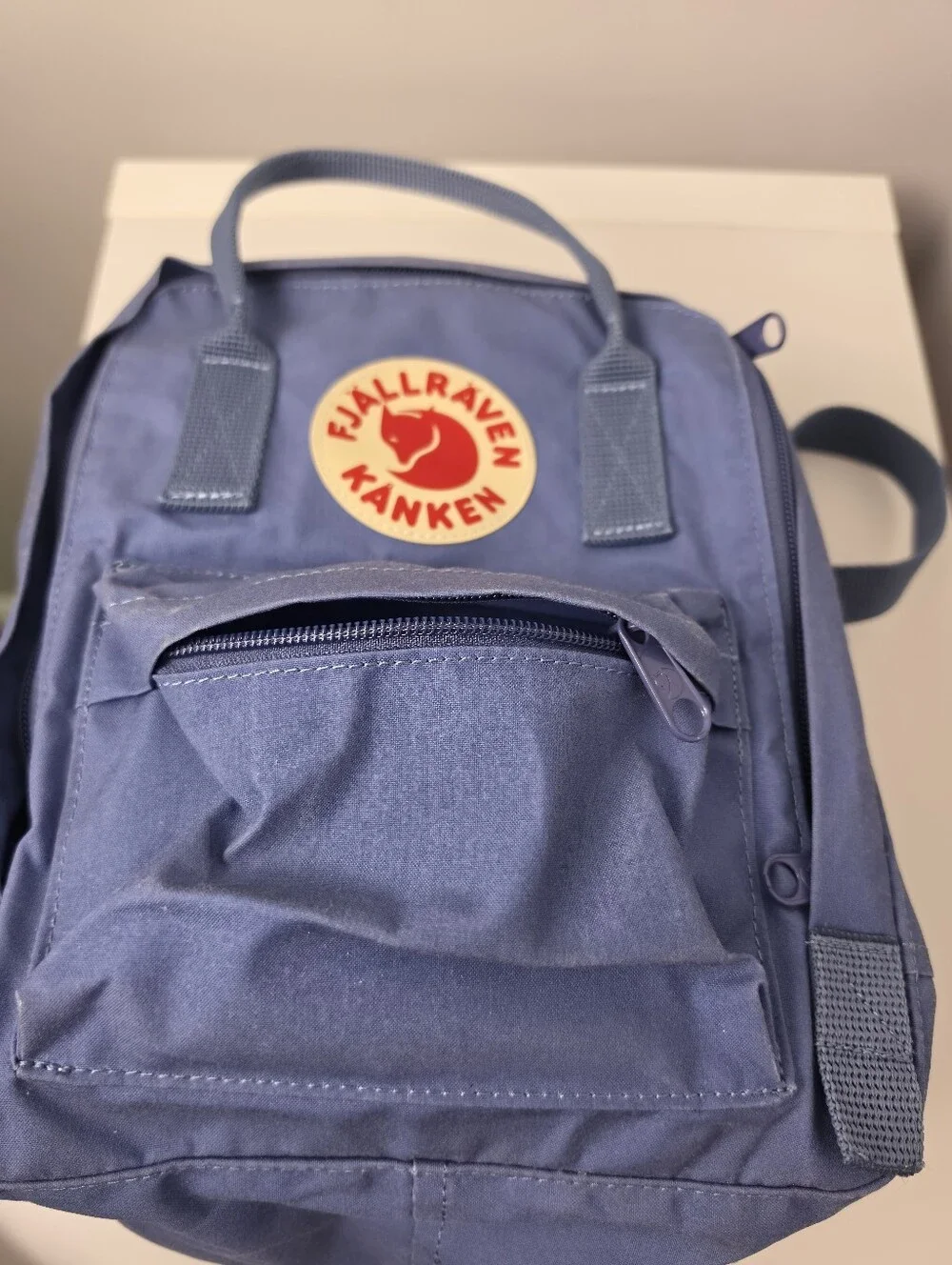 FJALL RAVEN KANKEN Mini Backpack Bag Daypack Color Blue Ridge